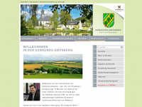 gemeinde-amtsberg.de Webseite Vorschau