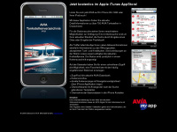 avia-app.de Webseite Vorschau