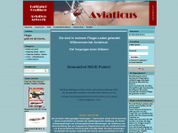 aviaticus.com Webseite Vorschau
