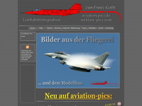 aviation-pics.de Webseite Vorschau