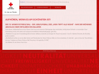 wienerrotkreuzball.at Webseite Vorschau