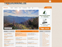 trailrunning.de Webseite Vorschau