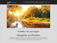 gulldesign.ch Webseite Vorschau