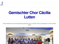 caecilia-lutten.de Webseite Vorschau