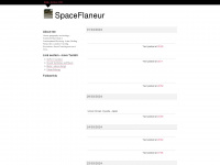 spaceflaneur.tumblr.com Webseite Vorschau