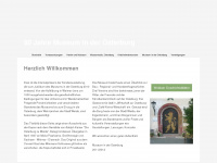 museumsgeschichte-weida.de Webseite Vorschau