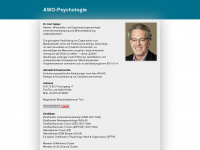 awo-psychologie.com Webseite Vorschau