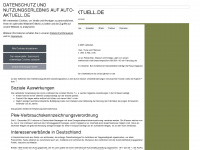 auto-aktuell.de Webseite Vorschau