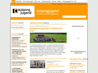 kolpingjugend-augsburg.de Webseite Vorschau