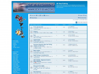 sea-fishing.org Webseite Vorschau