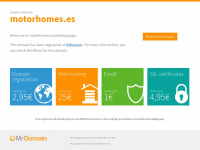 motorhomes.es Webseite Vorschau