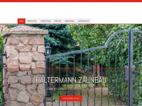 haltermannzaunbau.de Webseite Vorschau