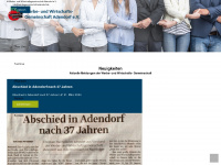 werbegemeinschaft-adendorf.de Webseite Vorschau