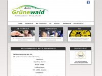 auto-gruenewald.com Webseite Vorschau