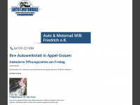 auto-motorrad-friedrich.de Webseite Vorschau