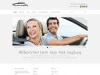 auto-park-augsburg.de Webseite Vorschau