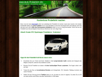 auto-probefahrt.info Webseite Vorschau