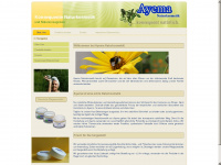ayema.de Webseite Vorschau