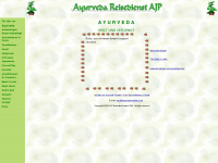 ayurveda-indien.com Webseite Vorschau