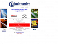 bauknecht-rostock.de Webseite Vorschau