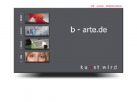 b-arte.de Webseite Vorschau