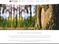 becker-westrup.de Webseite Vorschau