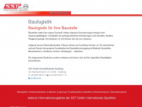 baulogistik-koeln.de Webseite Vorschau