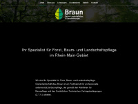 baum-braun.de Webseite Vorschau