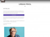 urbanpriol.de Webseite Vorschau