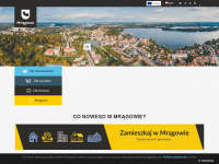 mragowo.pl Webseite Vorschau