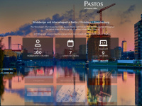 pastos.de Webseite Vorschau