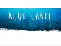 blue-label.org Webseite Vorschau