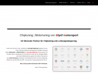 bhp-chiptuning.com Webseite Vorschau