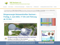 vee-sachsen.de Webseite Vorschau