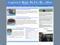 sports-kick.de Webseite Vorschau