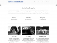 beckmann-kfz.de Thumbnail