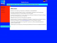 balticscore.de Webseite Vorschau
