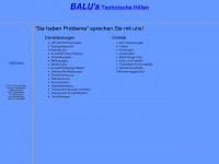 balus-buen.de Webseite Vorschau