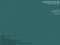 baumbusch.de Webseite Vorschau