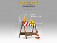 baumeister-mueller.de Webseite Vorschau