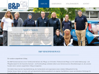 b-plus-p.de Webseite Vorschau