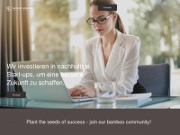 bamboo-ventures.de Webseite Vorschau