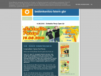 bedenkenlos-feiern.blogspot.com Webseite Vorschau