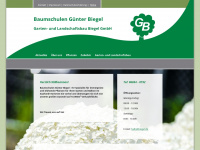 baumschule-biegel.de Webseite Vorschau