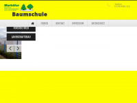 baumschule-marhoefer.de Webseite Vorschau