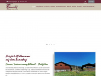 bamerhof.com Webseite Vorschau