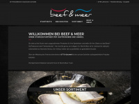 beef-meer.de Webseite Vorschau