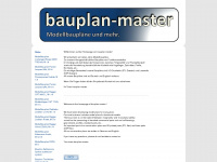 bauplan-master.de Webseite Vorschau