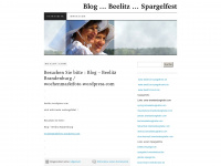 beelitz.wordpress.com Webseite Vorschau
