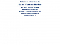 band-forum-stade.de Webseite Vorschau